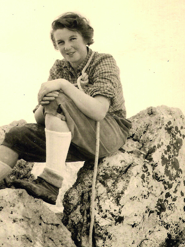 Fanny Scharnitzspitze 1951