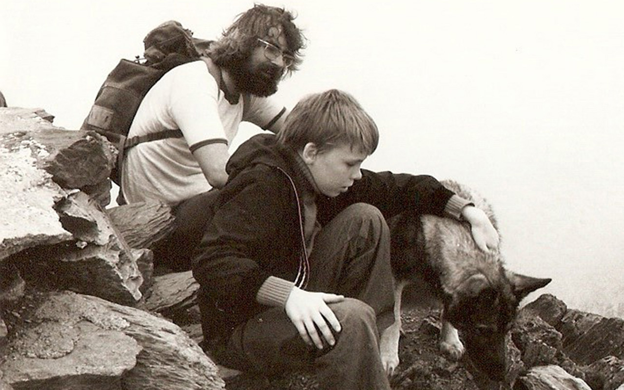 Denny Moorehouse und Wolfgang SNOWDON Mt. 1975