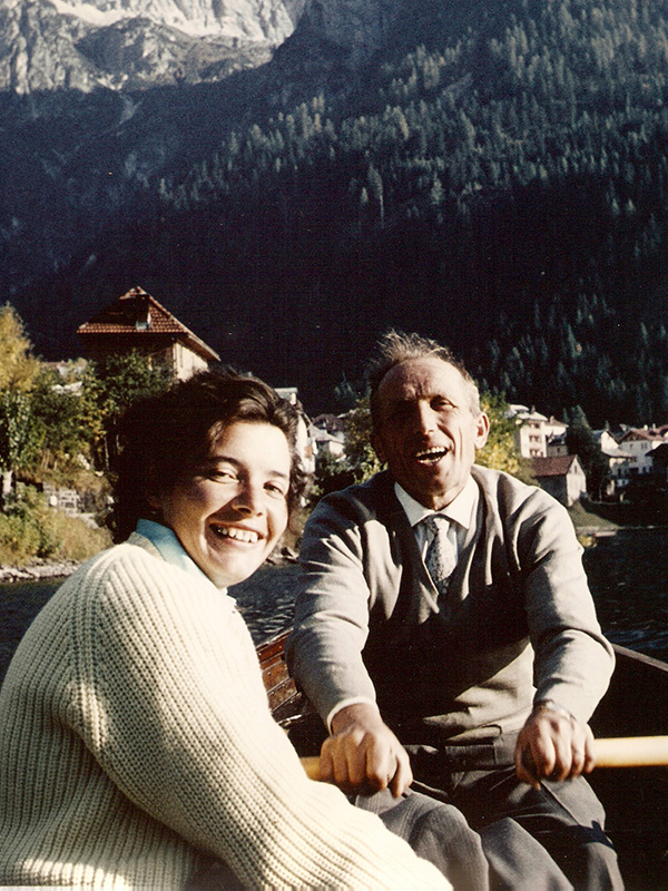 Giosue da Pian & Anna Alleghe See 1959