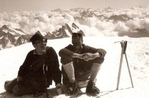 Mont Blanc-Gipfel mit Gerhard Haller