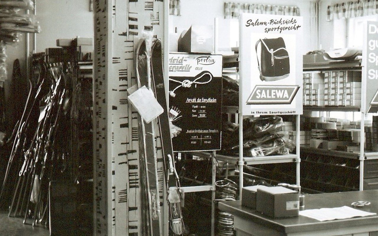 SALEWA Verkaufsraum 1960