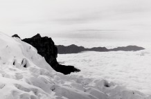 Tropisches Gletschereis im Carstensz-Gebirge Neuguinea