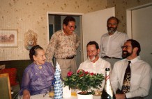 Die Huber-Brüder bei Mutters 90. Geburtstag